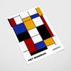 Plakat bauhaus mondrian