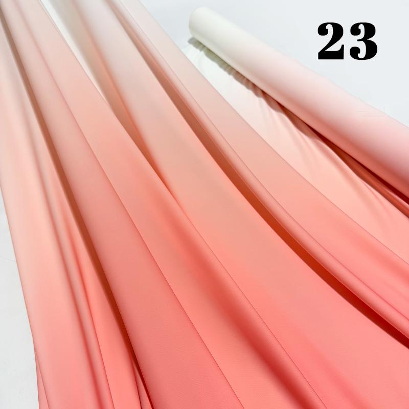 100x150cm Gradient Rainbow Fabric Ancient Style Sewing Hanfu Dress Stage DIY Costume Hanfu Silky Dress Stage Garment