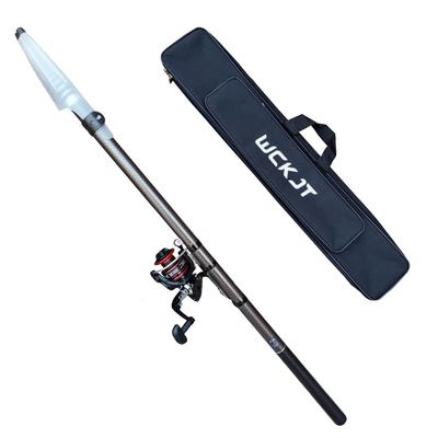 Conjunto de Vara de Pesca WCKJT Vara de Casting Vara de Rocha Conjunto Introdutório para Iniciantes Bolsa de Pesca Pesca de Rocha Pesca de Enrocamento Carretel 3000 Bolsa de Armazenamento Vara Compacta