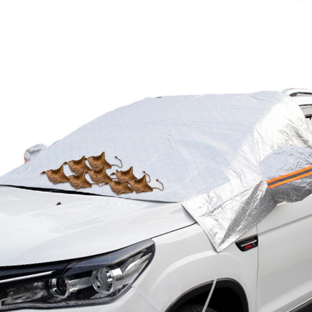 

Зимний щиток от снега и замерзания, солнцезащитный козырек для переднего стекла, защита от солнца, полу-автомобильный чехол, зимние аксессуары для автомобиля