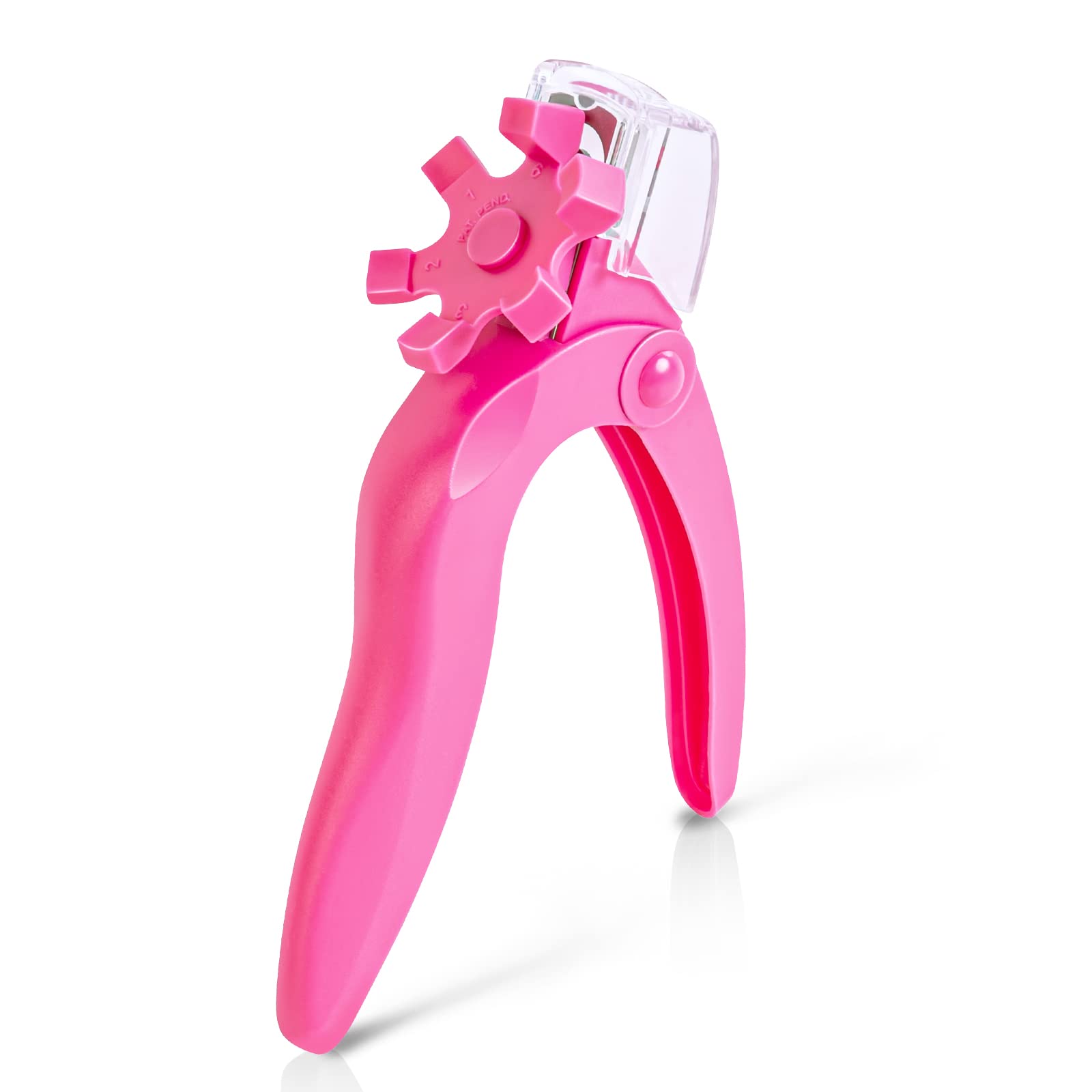 

Кусачка для нігтів U-подібної форми Акрилові ножиці для накладних нігтів Ножиці для кінчиків нігтів Тример для манікюру з розміром Інструменти для точного різання нігтів рожевий