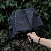 Thickened Construction Automatic Umbrella Windproof Rain Umbrella Automatic Rain Umbrella  Women