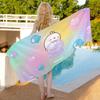 Cute White M-Molangs Rabbit Microfiber Beach Towel Absorbent Quick dry Soft Yoga Swimming Resort Mountain Climbing Towel