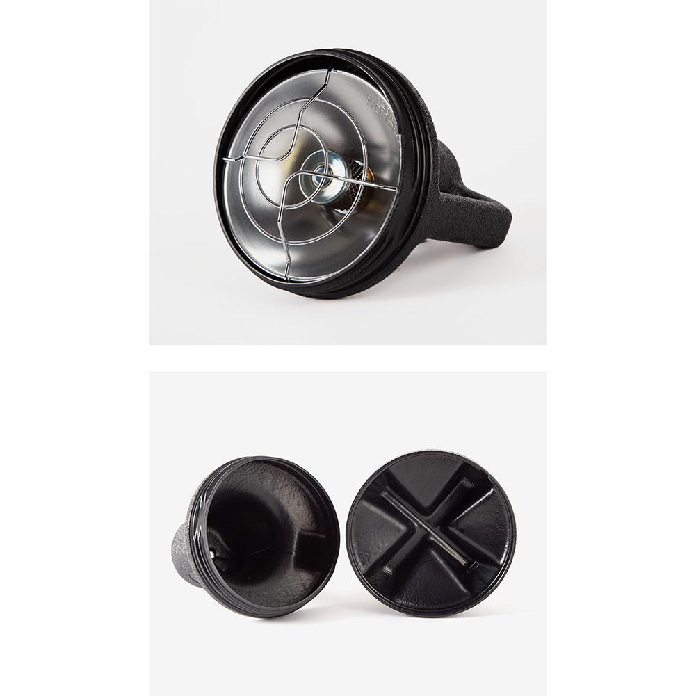 Tragbare Mini-Heizung Outdoor Camping winddichte Edelstahl-Gas-Butan-Heizung mit Aufbewahrungsbox