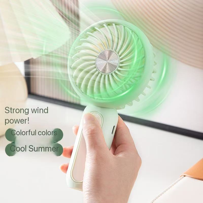 Xiaomi MEET SUN Desktop Silent Fan with 300mAh Battery Rechargeable Portable Makeup Setting Spray Fan And Mobile Phone Stand