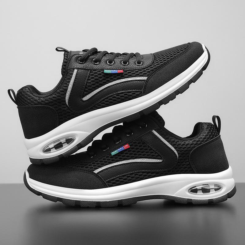 Módní pánské boty Lehké prodyšné sportovní běžecké boty Módní ležérní boty Tenisky pro muže Protiskluzová tréninková obuv Tenis Masculino