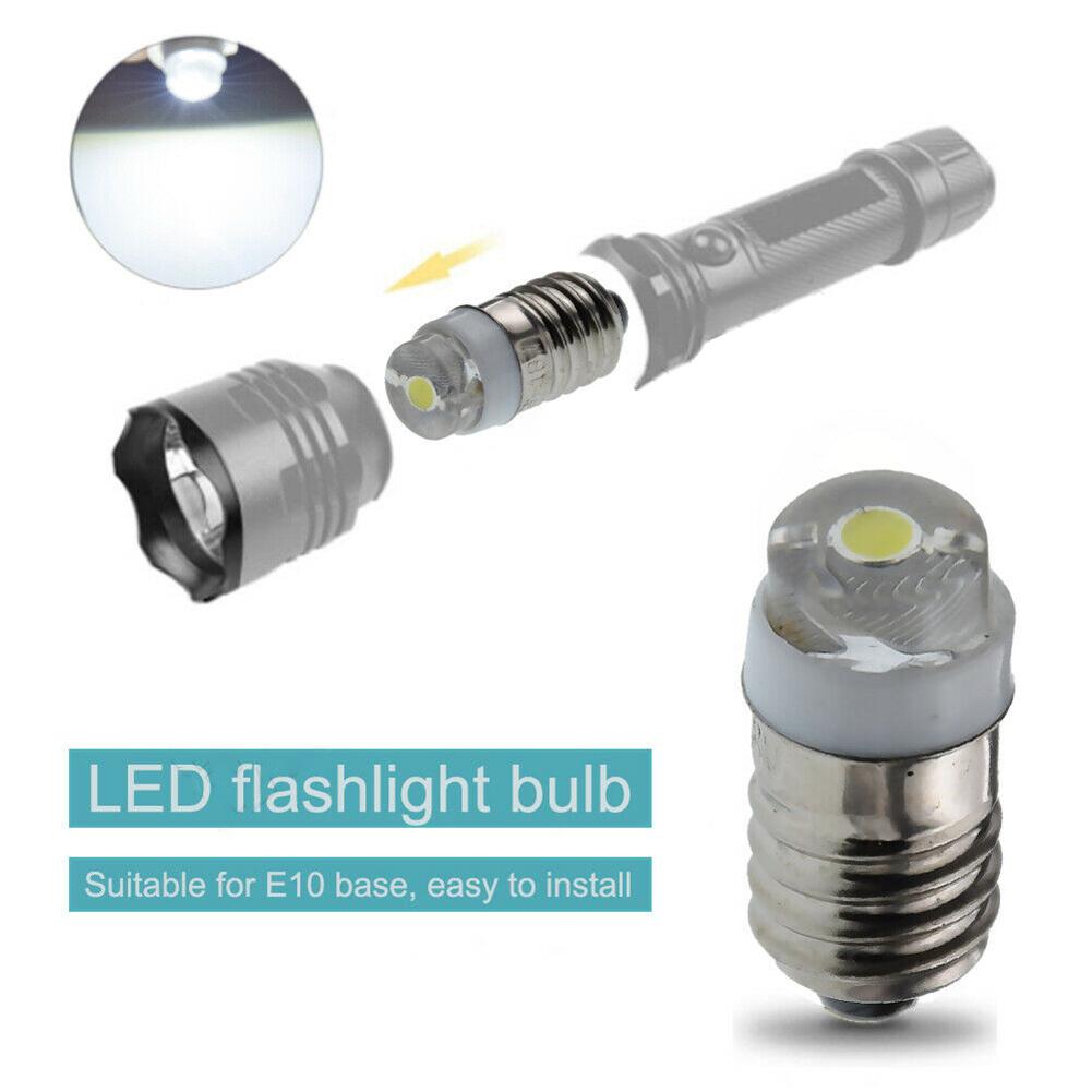 Flashlight Lamp Bulb LED Bulb E10 Miniature Screw Bulb