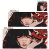 Large Gaming Mosue Pad Premium Mousepad Gamer Mask Girl Anime Mouse Mat XXL xcm Deskmat Computer Keyboard Pads Office Carpet