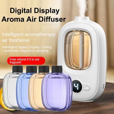 Digitalanzeige Automatischer Duft-Luftreiniger Wiederaufladbare Aromatherapie-Maschine Haushalt