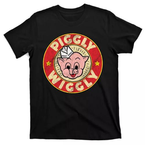 

T Shirt Piggly Wiggly Vintage Retro T-Shirt Unisex T-Shirt XL