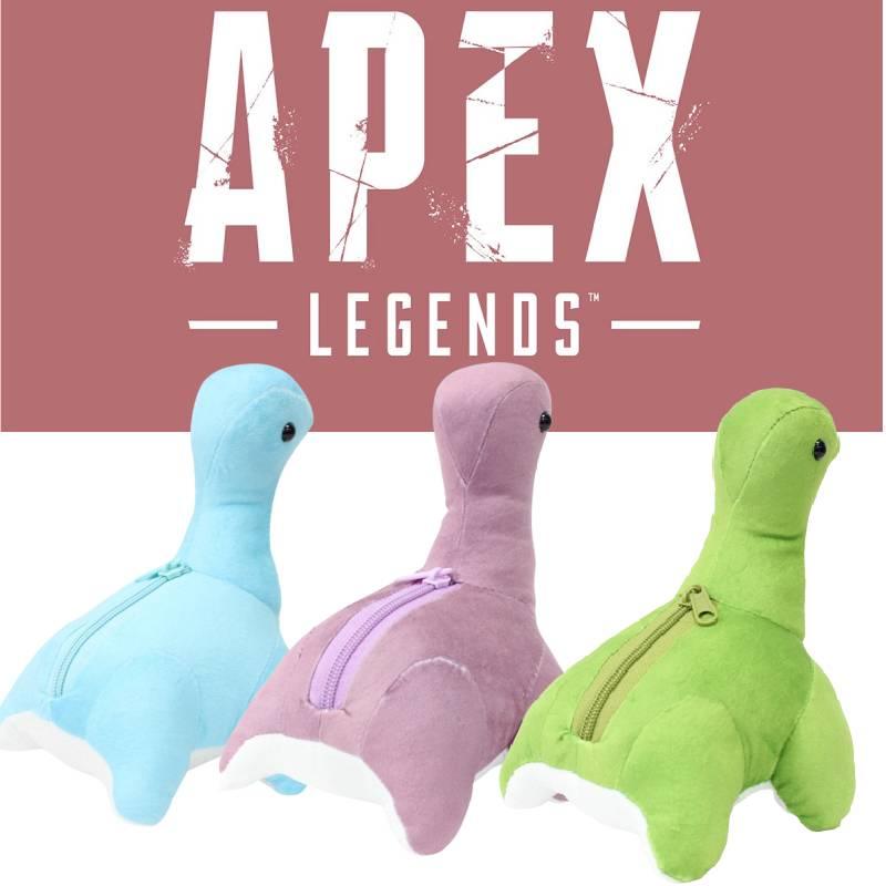 Apex Legends Nessie Plüschtier – Niedliches lila-blaues Stofftier für Fans, weich und flauschig, 20 cm hoch