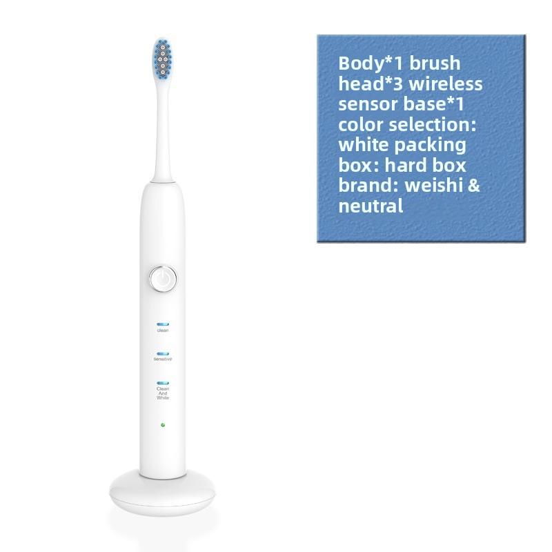 Electric Toothbrush Ultrasonic Adult Couple Wireless Rechargeable Soft-bristled Automatic Toothbrush