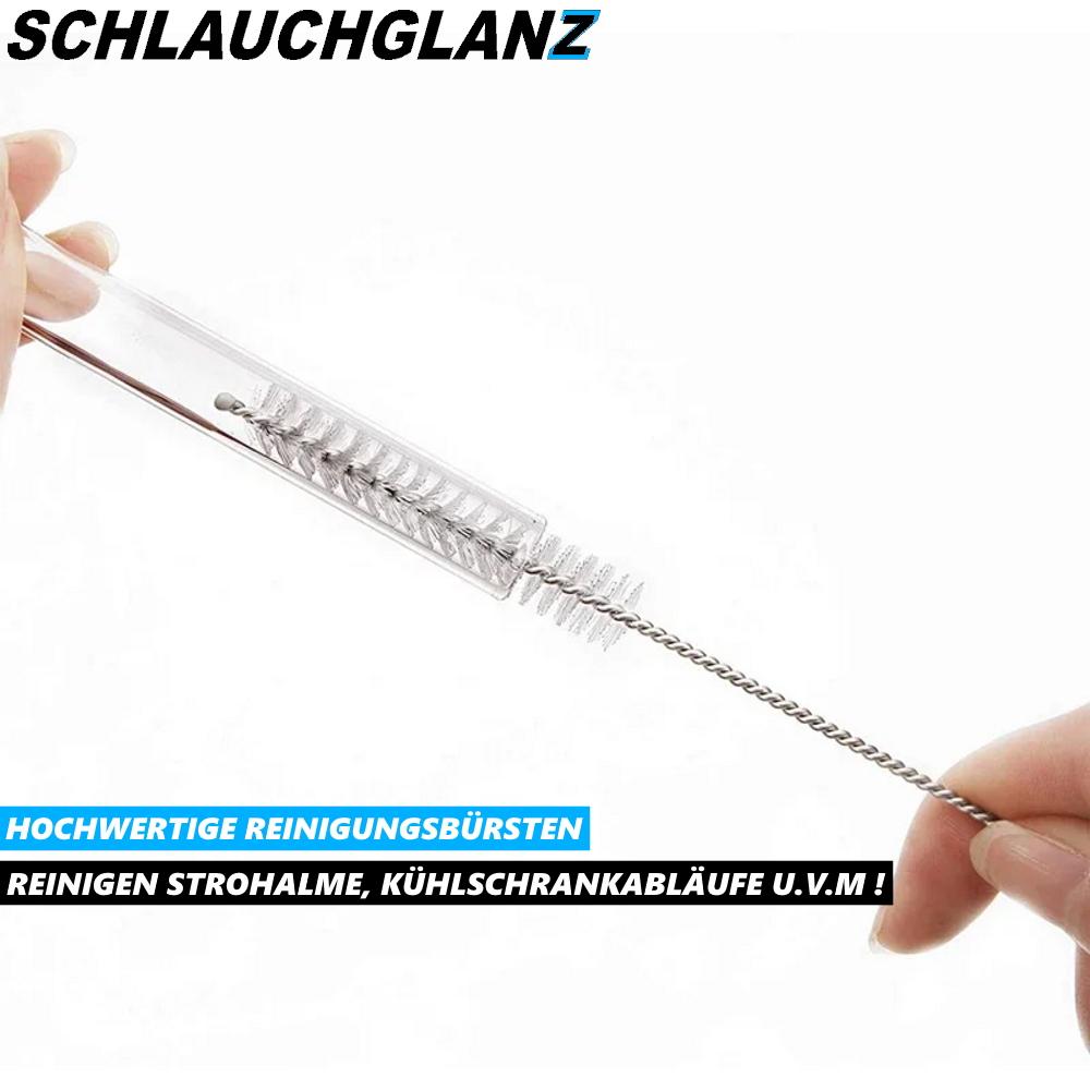 SCHRAUCHGLANZ 4 x brosse pour tuyau de lait pour machines à café entièrement automatiques Version 2.0
