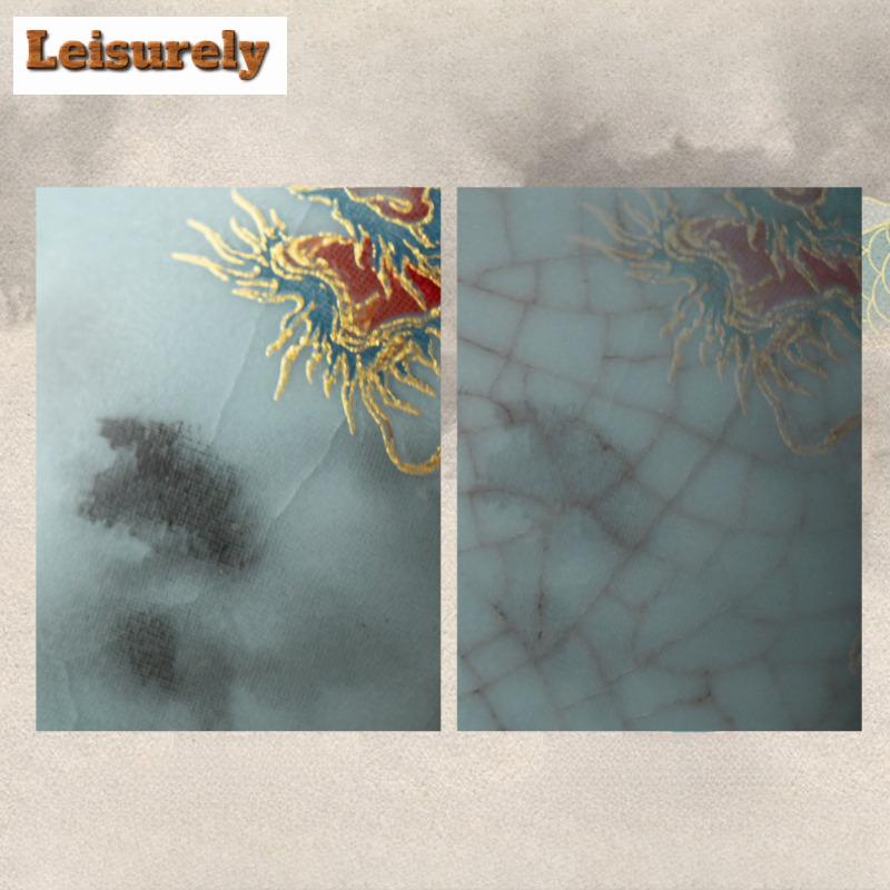 Ru Kiln Auspicious Dragon Gaiwan Traditional Tea Tureen Tea Bowl With Lid Kit Tea Maker Cover Bowl Chinese Tea Set Collection