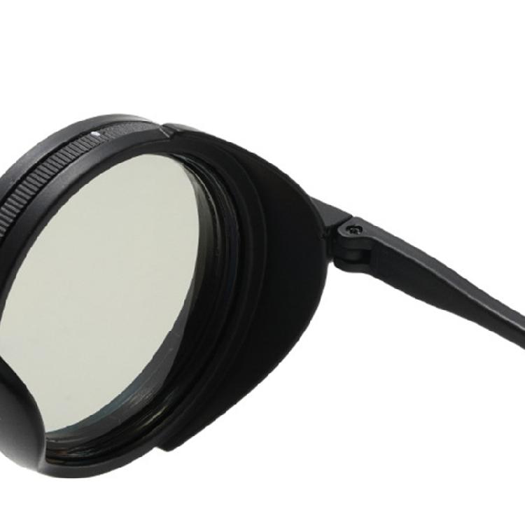 Unisex Retro Manual Dimming Sunglasses ND Adjustable Design Outdoor PC Frame Comfortable Fit