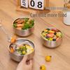 SPSR Classic 304 Stainless Steel Soup Bowls - 5 Pack