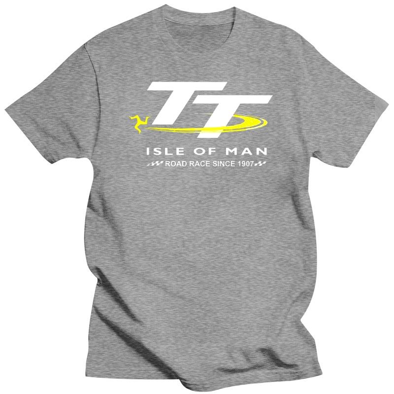 Vtipné tričko vintage štýl bavlnené krátky rukáv T tričko TT - Isle of Man do 5XL módna potlač tričká pánske bežné tričko