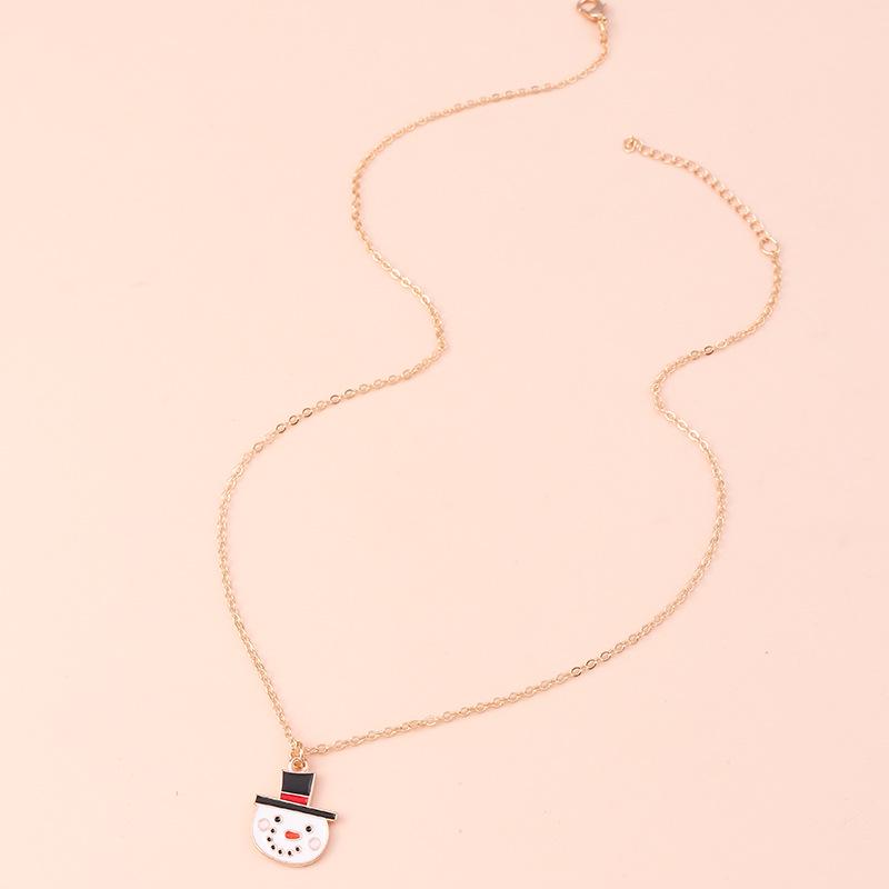 Christmas Bestseller Necklace: Santa Claus, Christmas Tree, and Snowman Sweater Chain