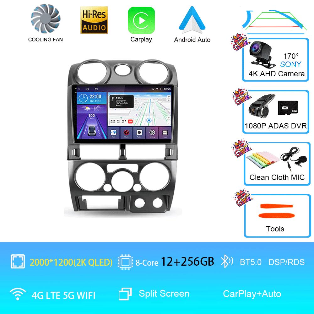 Car Radio Android 14 Carplay For Kia Cerato 3 K3 Forte 2013 2014 2015 2016 2017 2018 Auto Stereo Multimedia Player GPS Navigatio