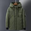 Winter Hooded Down Jacket Men's Short Warm Casual Couple Top Winter Coat