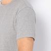 Avirex Daily Rib Crewneck Size Short Antibacterial and White Tee, Men's Large, Sleeve, Odor-Resistant, 6143502,