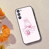 Anime B-Bocchi The Rock Cute Phone Case For Samsung Galaxy A73,A72,A71,A70,A53,A52,A51,Others Soft Black Cover