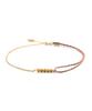 Saai Sunshine Citrine String Bracelet (Yellow Gold)