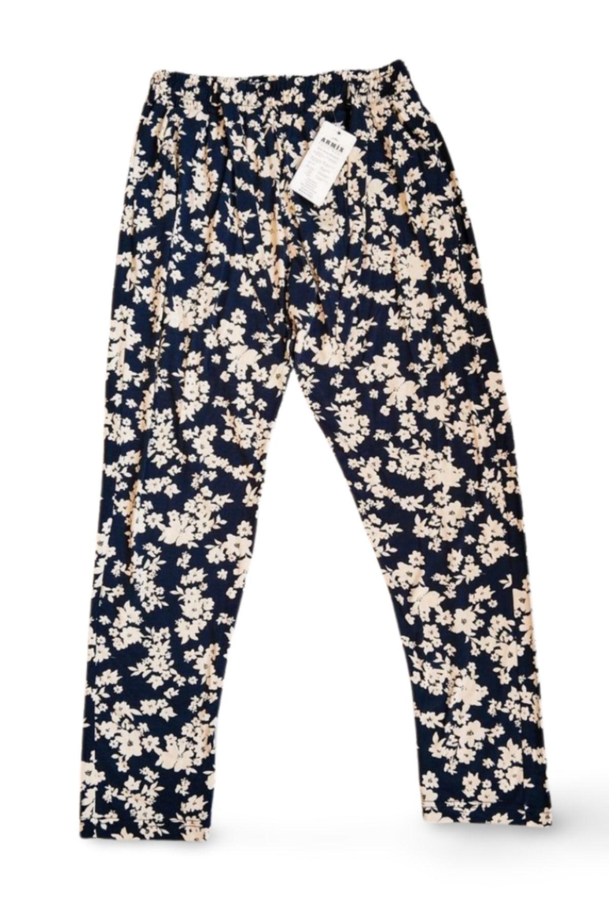 

Женские стильные брюки больших размеров с рисунком из мягкой вискозной ткани, эластичные длинные колготки с большой талией, брюки с узором 5