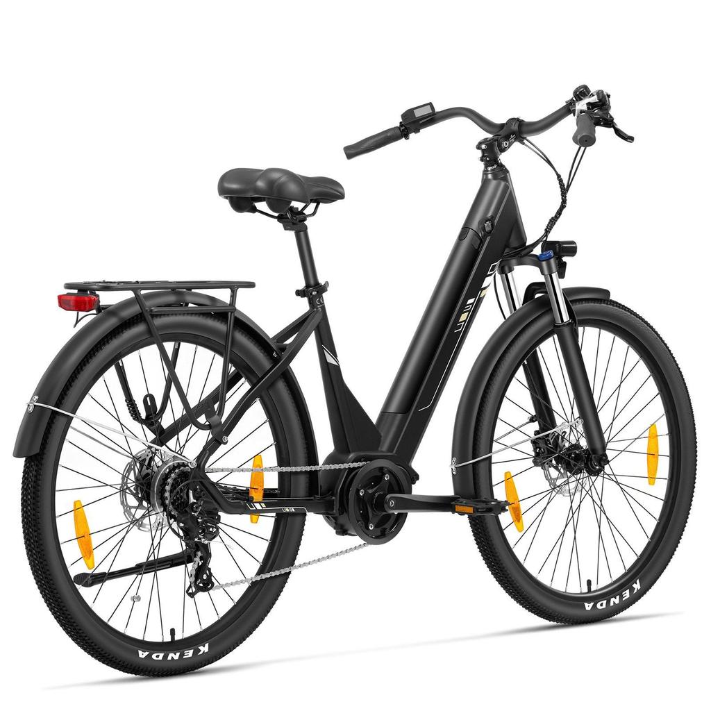 Touroll Urbano 3 EU Plug Grey, 27.5 Inches, 36V 13AH Battery Capacity, 250W Mid-motor E-bike