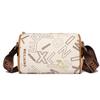 Women's Retro Fashion Handbag: Versatile, High-End Print Pillow Bag with Textured Finish