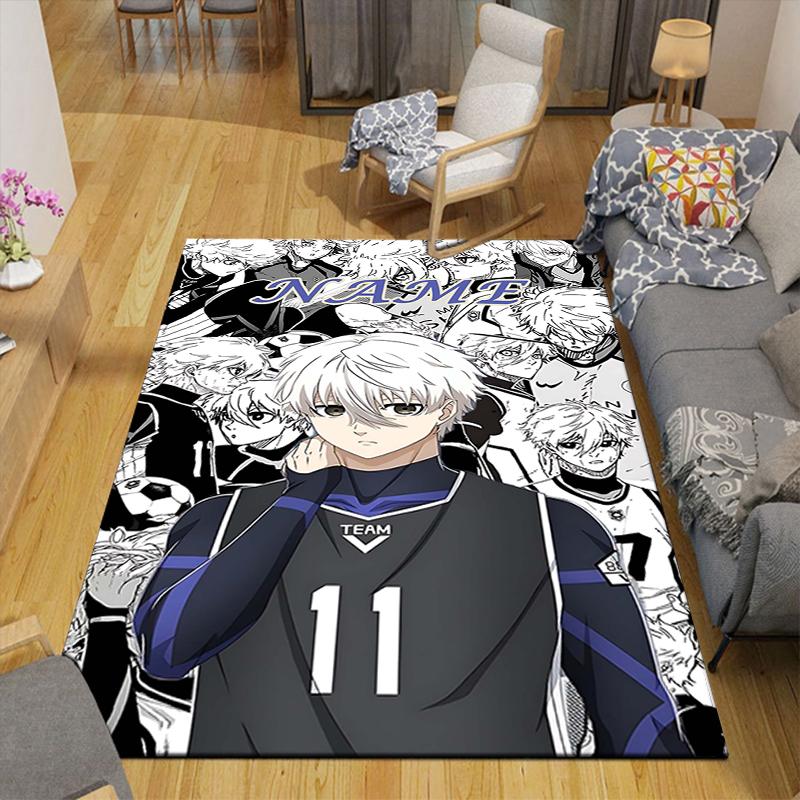 Custom 1Pc Powerful Anime Characters Rug Office Carpet Indoor Outdoor Entrance Doormat Nonslip Soft And Comfortable Living Room D29155