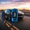Automotive Fuse Current Testing Tool LCD Display Car Circuit Tester Max 48V Blade Fuse Circuit Measurement Fault Test Tool