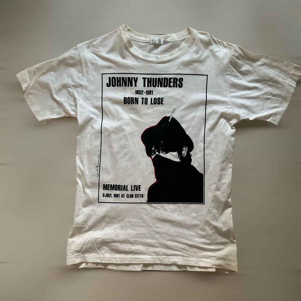 Винтажная футболка Johnny Thunders Born To Lose от S до 5XL NZ313 Унисекс S