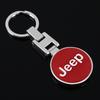 1 szt. Brelok z emblematem samochodu Akcesoria do breloka na klucze Dla Jeep Renegade Compass Wrangler JK Patriot Grand Cherokee XJ SRT Trail Hawk