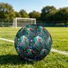 1pc Rainforest Macaws Theme Soccer Ball Football, Size 5, Lightweight PVC, Durable Outdoor Training Soccer Ball, Gift M61450