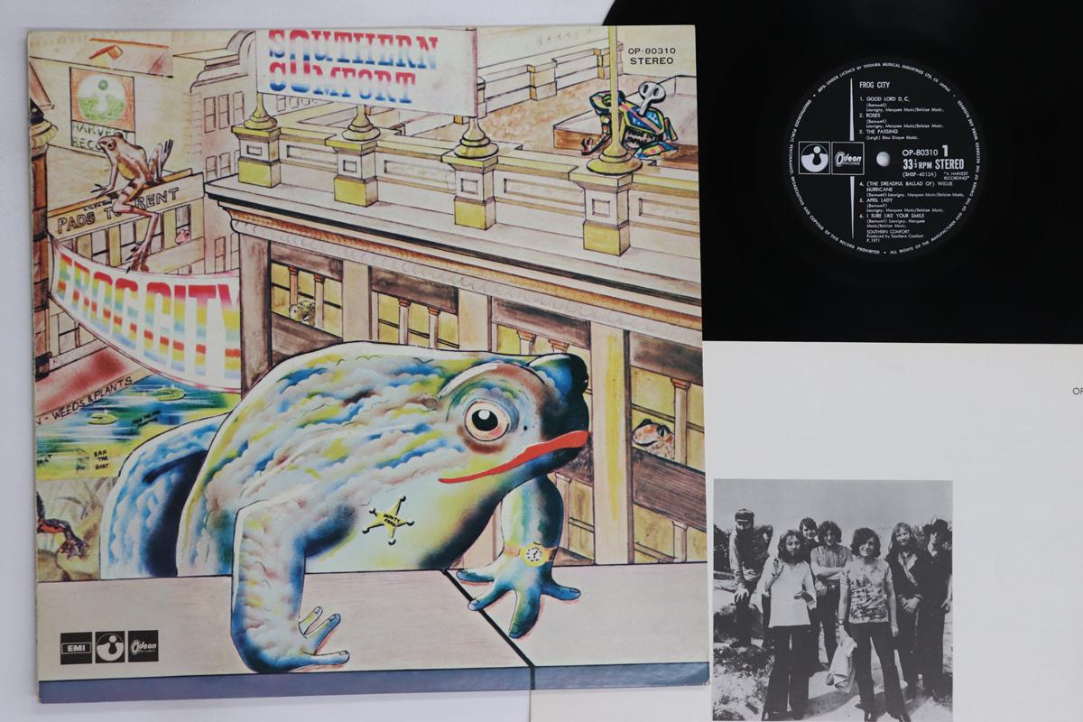 

LP Пластинка SOUTHERN COMFORT - Frog City OP80310 HARVEST 1971 Япония Рок Б/У