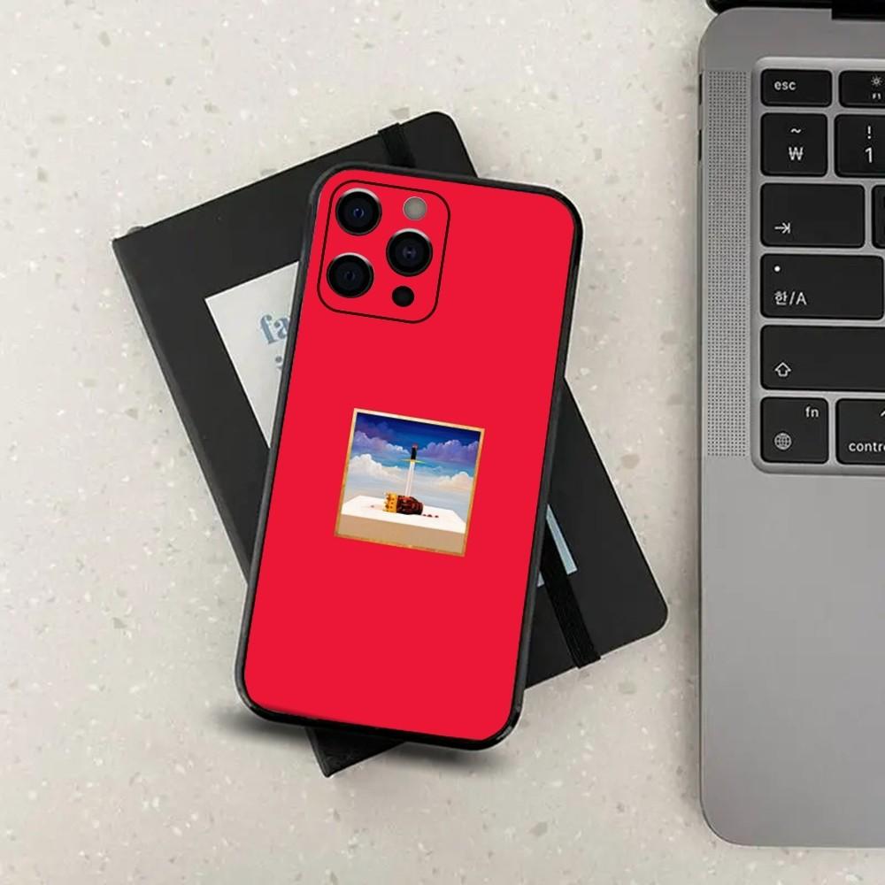 K-Kanye-e West Ye Rapper Phone Case For Apple iPhone 15,14,13,12,11,Pro,X,XS,Max,XR,Plus,Mini Soft Black Cover iPhone11