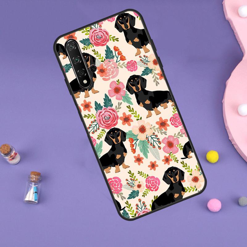 Sausage Dog Dachshund Quotes For Huawei Nova 11i 12i 8i 7i 3i 9 10 SE Y60 Y61 Y70 Y72 Y73 Y90 Y91 P20 P30 P40 Lite Case
