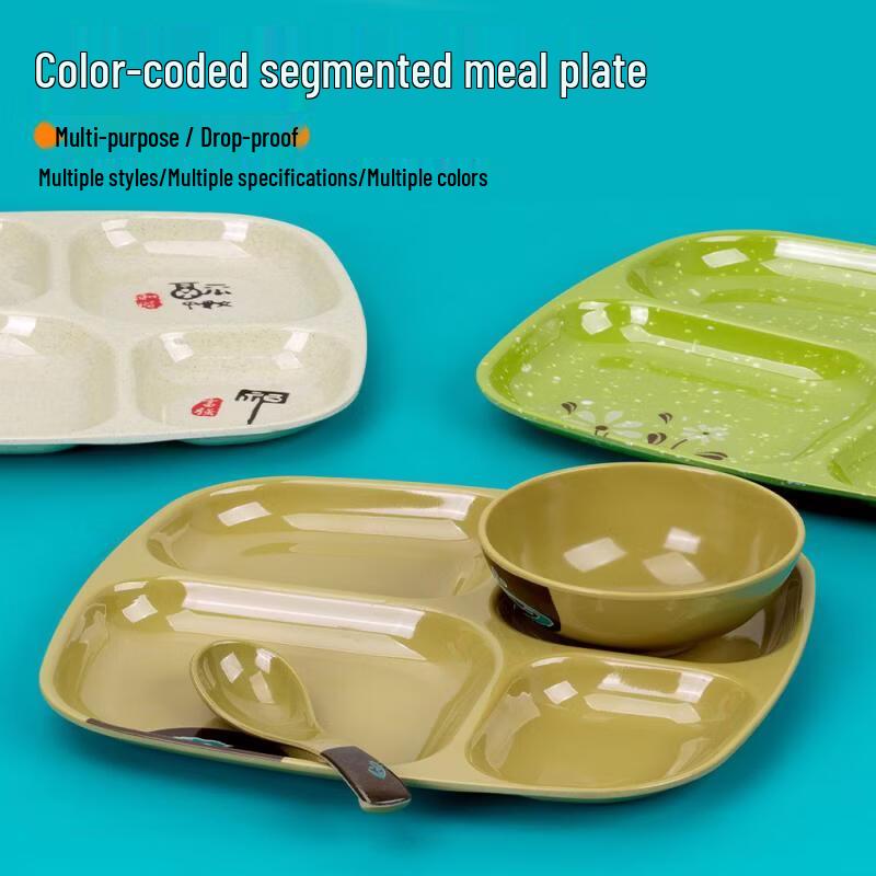 Commercial Melamine Canteen Dining Plate