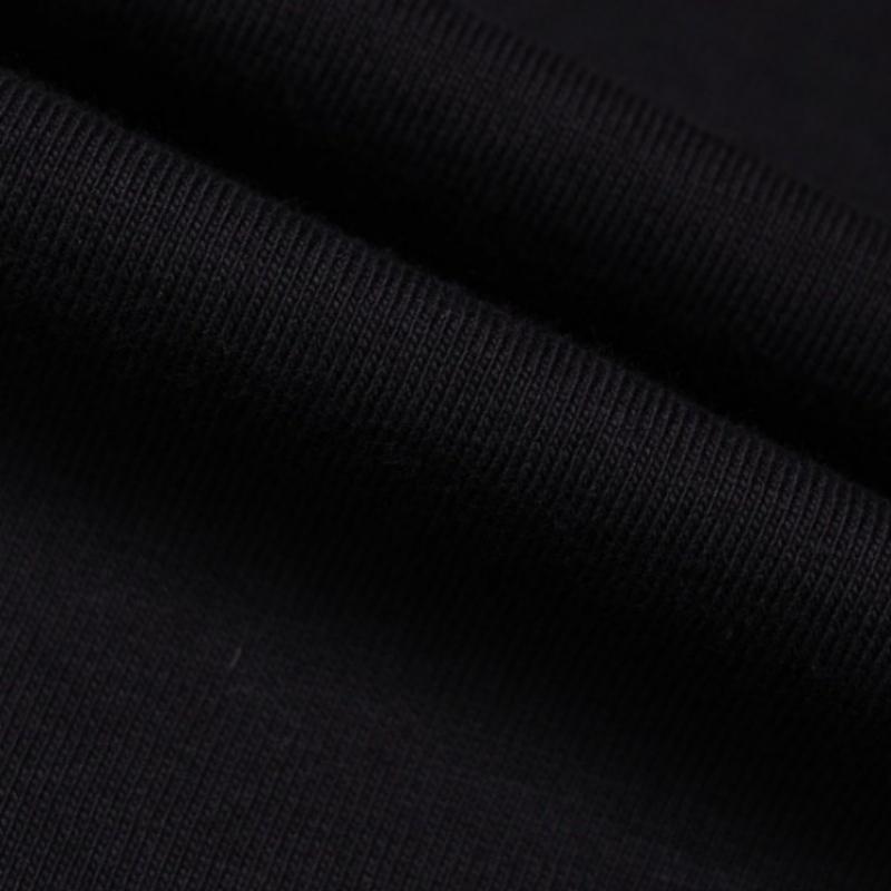 Customellow Black Basic Half T shirT cqTam25411bkx