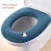 2Pcs Thicken Toilet Seat Cover Mat Winter Warm Soft Washable Closestool Mat Seat Case Toilet Lid Cover Bathroom Accessories