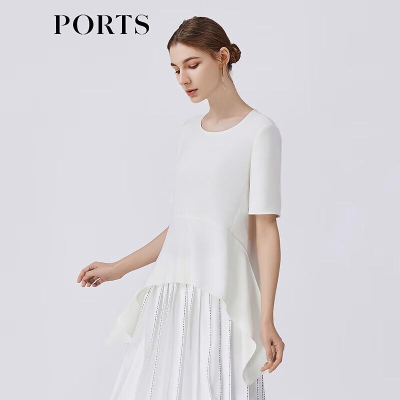 PORTS Women s Silk Blend Everyday T-Shirt M /6