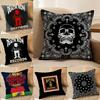 DDeath Row Records Cushion Cover Short plush Doublesided Print Square Throw Pillow Covers Sofa Home Cushion Decor