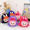 Adorable Cartoon Backpack For Kids With Breathable Material And Lightweight Design In Purple Pink And Blue