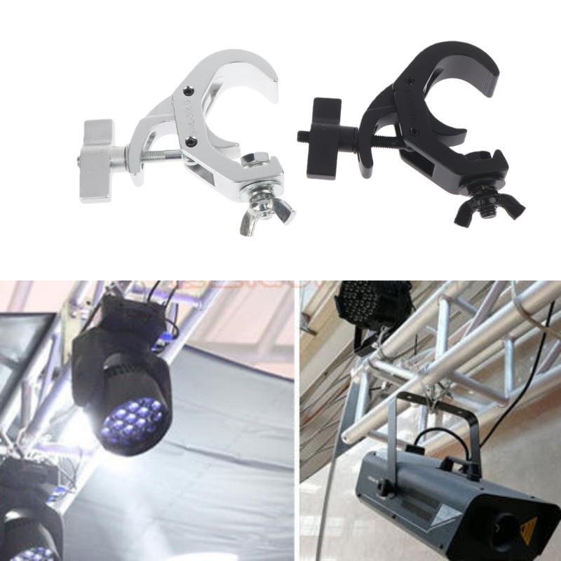 1Pcs Led Par Beam Hooks Black Aluminum Stage Lights Hook Dj Club Hanging Clamp Disco Dj Equipment Moving Head Light Hook