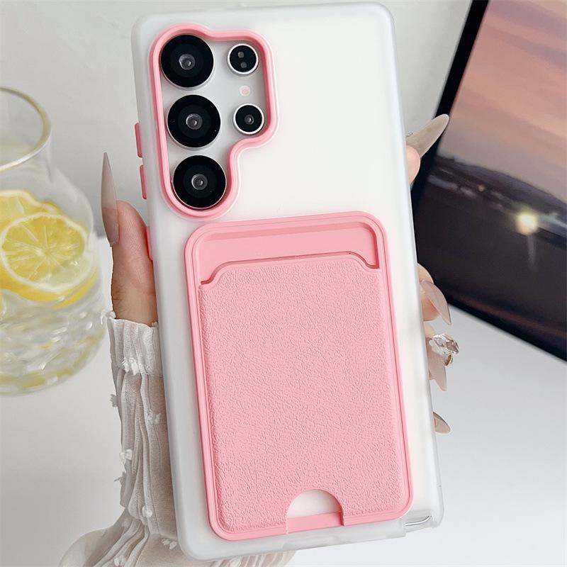 Compatible Samsung Phone Case for S25 Ultra, S23 FE, S24 Plus, S25 Edge, S24 US23 with Card Holder