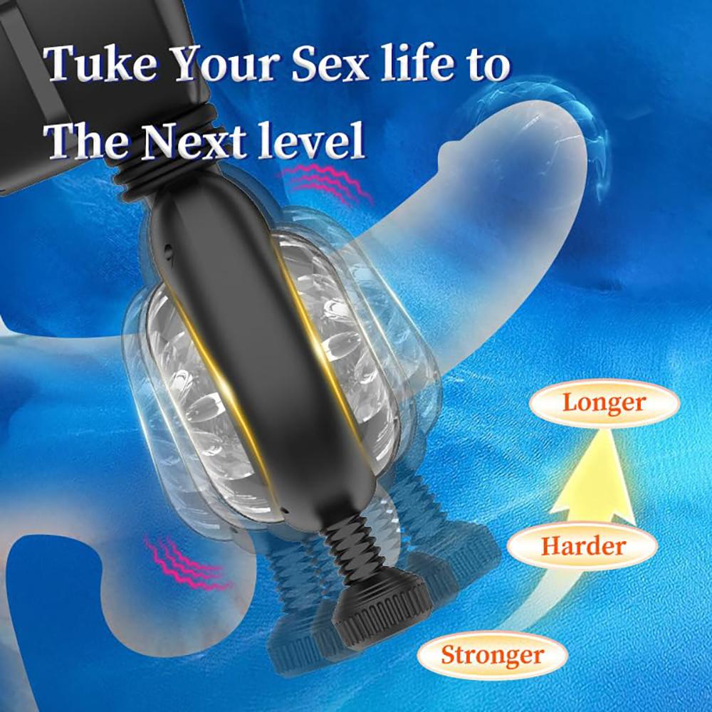 Automatic Male Masturbator,with Wearable Belt,Remote Control Hands-free Thrusting Vibrating Pocket Pussy Stroker,Adult Sex Toys