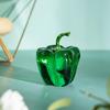 Shatterproof Crystal Peppers Decorative Centerpieces For Bookshelfs Office Desk Photography Styling 45mm Glass