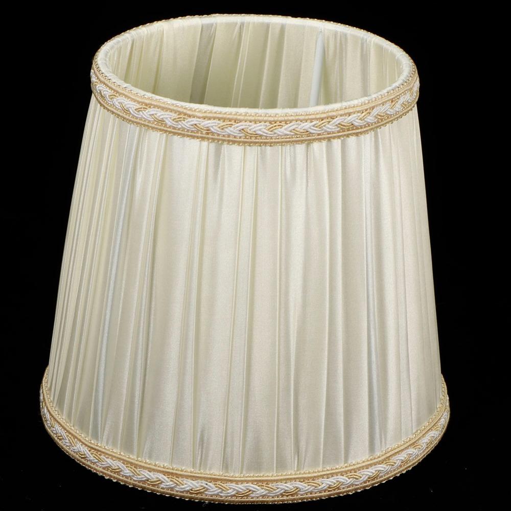 6PCS Crinkle Texture Lamp Cover Cloth Chandelier Lampshade Decorative Small Lamp Shade Wall Lamps