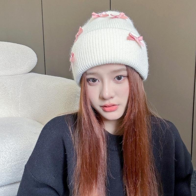 Women Skull Hat for Teens Girls Boys Pink Photo Props Knitted Winter Hat Skull Costume Props Skull Cap